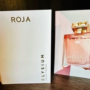 Roja Elysium and Elixir samples for women